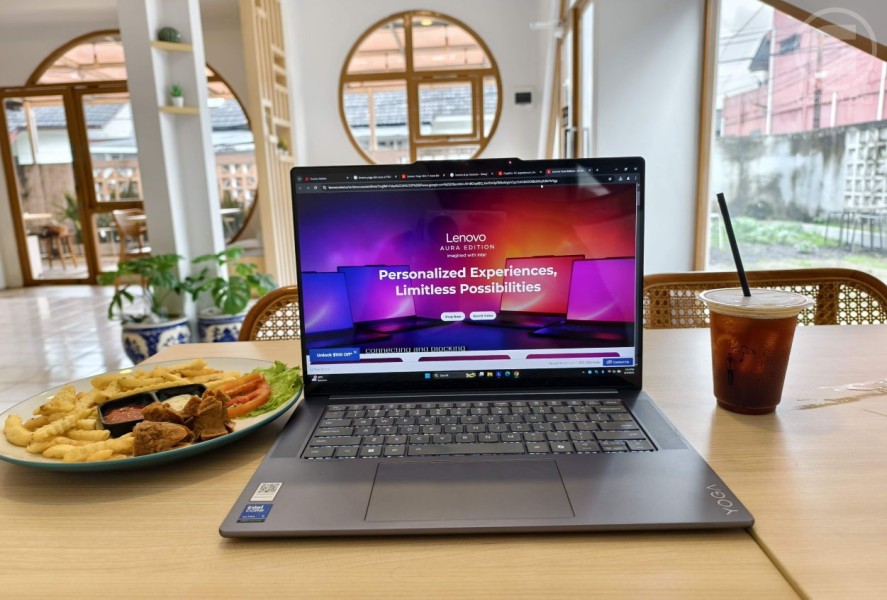Review Lenovo Yoga Slim 7i Aura Edition: Laptop Premium dengan Kinerja Tangguh dan Desain Elegan