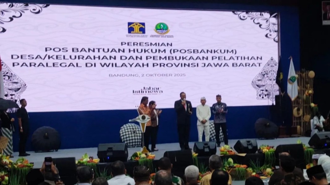 Jawa Barat Pecahkan Rekor Nasional Pos Bantuan Hukum Desa