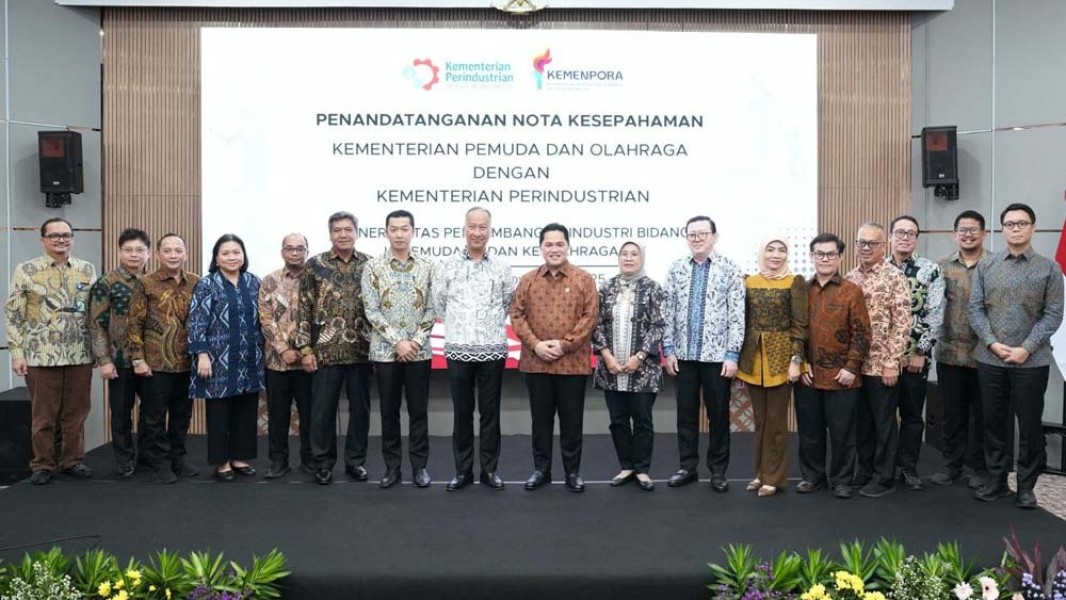Pertemuan Menperin dan Erick Thohir Soroti Kekuatan Industri Olahraga bagi Ekonomi Nasional