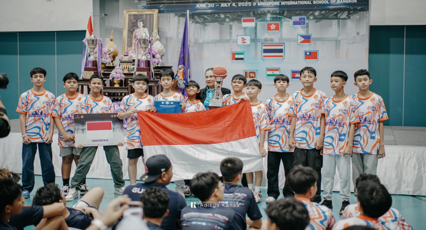 Akademi Basket Medan U12 Raih Runner Up Bangkok