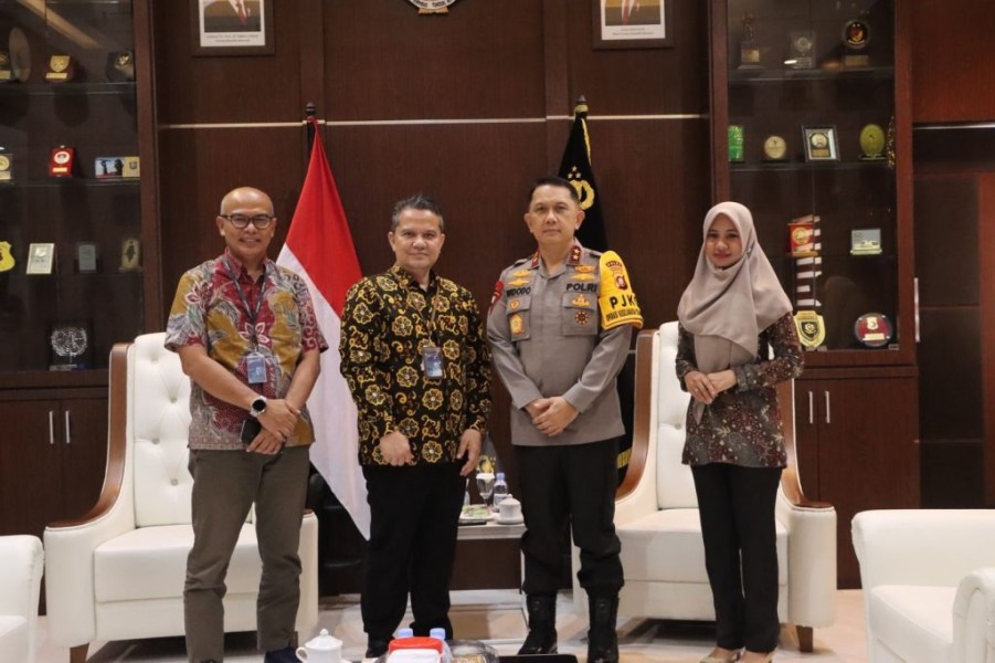 Sinergi Polda Gorontalo dan Garuda Indonesia Perkuat Keamanan Transportasi Udara