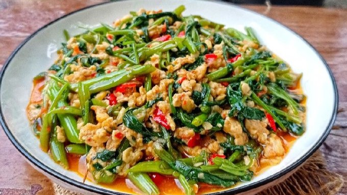 Resep Cah Kangkung Sambal Tempe, Masakan Rumahan Murah tapi Lezat Banget