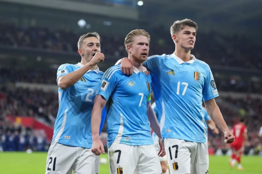 Belgia Taklukkan Wales 4-2, De Bruyne Cetak Dua Gol