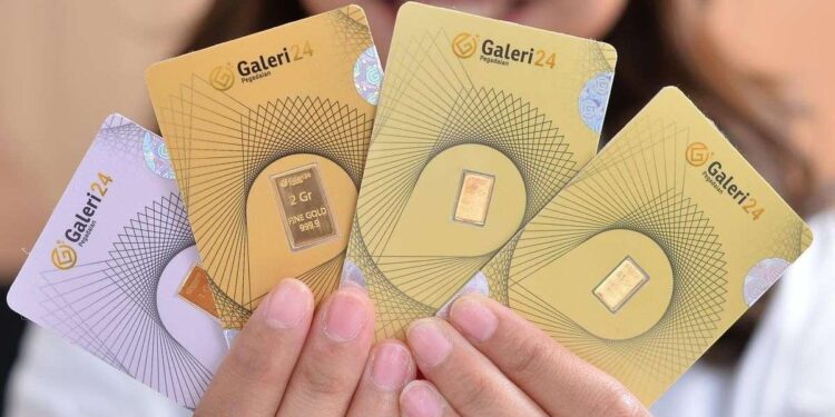 Harga Emas Antam, UBS, dan Galeri24 Hari Ini Naik dan Jadi Sorotan Investor