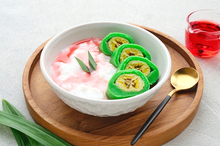 Kuliner Pisang Ijo Ice Cream Bikin Heboh
