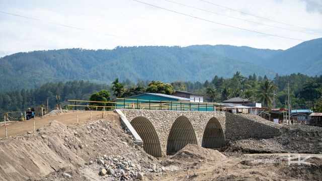 Hutama Karya Tuntaskan Jembatan Darurat Aih Bobo Jalur Logistik Gayo Lues