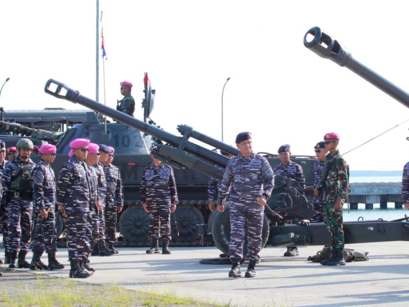 Pangkoarmada III Pimpin Apel Gelar Kesiapsiagaan Pasukan Tahun Anggaran 2026 Di Sorong