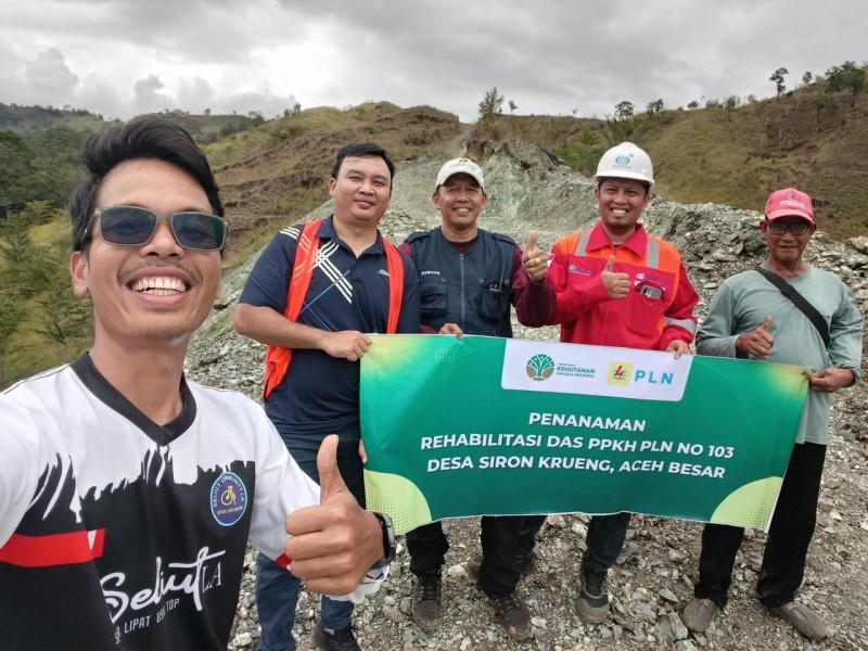 Dukung Pelestarian Hutan PLN Realisasikan Program Rehabilitasi DAS Di Aceh Besar