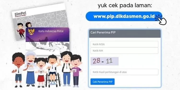 Bansos Pendidikan PIP SD 2025 Sudah Cair, Segera Cek Nama