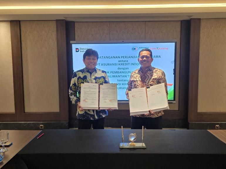 Askrindo dan BPD Kalteng Perkuat Pembiayaan UMKM Lewat Asuransi Kredit