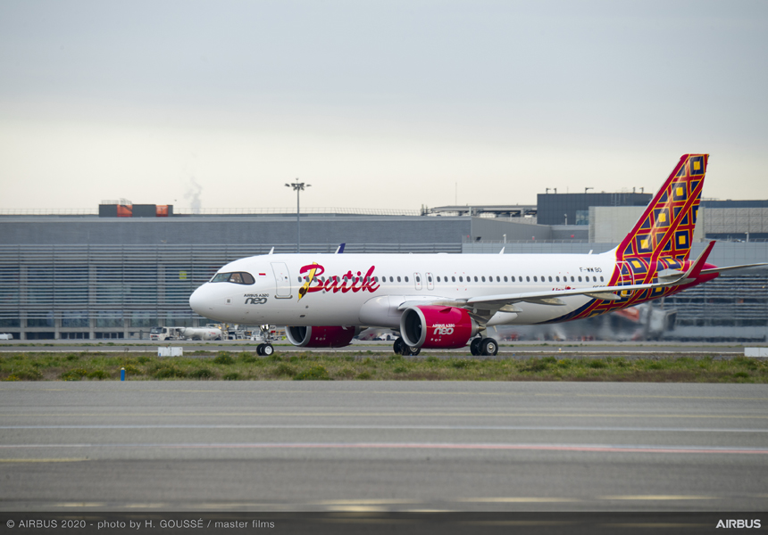 Airbus A320 Batik Air Resmikan Penerbangan Rute Nabire