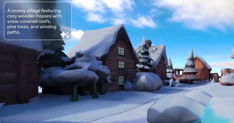 Meta Luncurkan WorldGen, AI Ciptakan Dunia 3D Interaktif Cepat