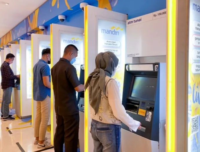 Daftar ATM Pecahan Kecil Bank Mandiri untuk Kebutuhan THR Lebaran