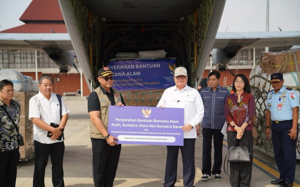 Kemenko Perekonomian Perkuat Dukungan Bantuan Darurat untuk Sumatra