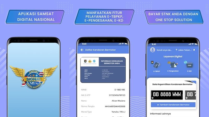 Cek Pajak Kendaraan Bermotor di Lampung Kini Lebih Mudah, Bisa Lewat Aplikasi Signal dan e-Salam