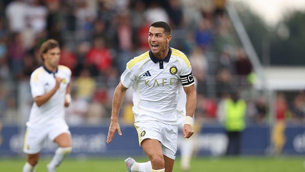 Ronaldo Cetak Gol, Al Nassr Menang 2:1 di Laga Pramusim Liga Arab