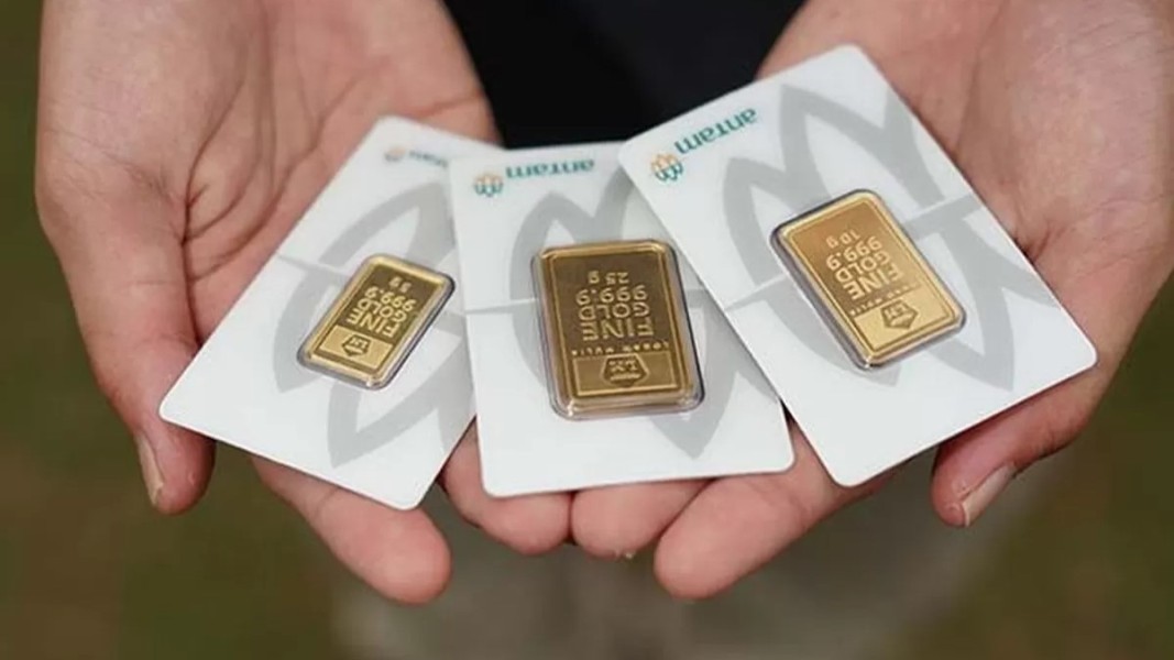 Update Harga Emas Antam Selasa 10 Februari 2026 Masih Menguat
