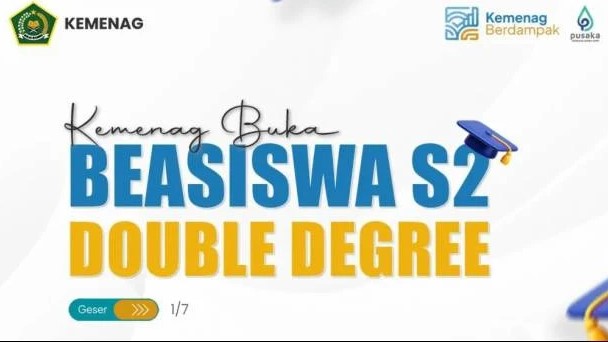 Beasiswa S2 Double Degree Kemenag 2026 Dibuka, Kesempatan Kuliah di Indonesia dan Australia Sekaligus