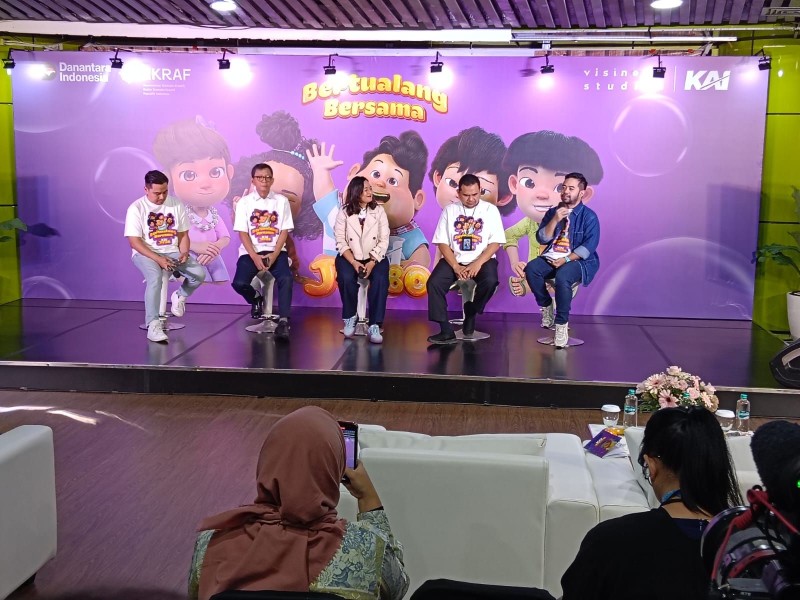 Karakter Jumbo Jadi Wadah Edukasi KAI