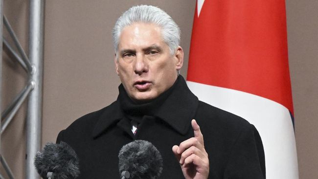 Presiden Miguel Diaz-Canel Kecam Keras Kebijakan Tarif Ekspor Minyak Amerika Serikat