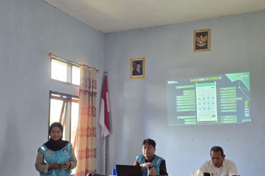 PLN Tobelo Berikan Edukasi Bahaya Listrik Serta Kemudahan Layanan Digital Pelanggan