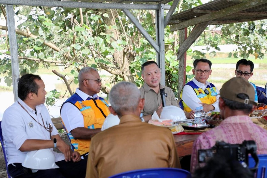 Jaringan Irigasi Rejomulyo Dongkrak Produktivitas Petani Lampung