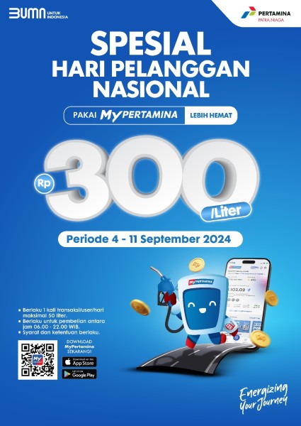 Pelanggan Pertamina Dapatkan Promo Menarik di Hari Pelanggan Nasional
