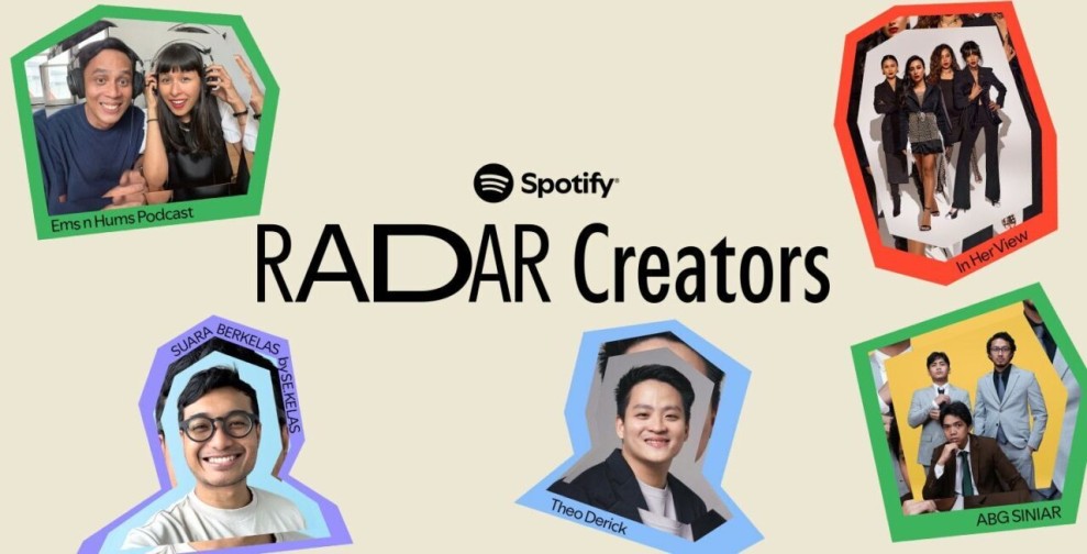 Lima Kreator Indonesia Tampil di Program RADAR Spotify 2025 Lima Kreator Indonesia Tampil di Program RADAR Spotify 2025