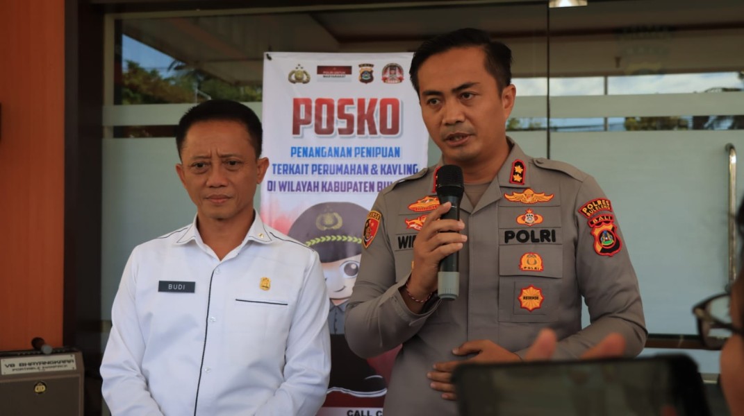 Polres Buleleng Resmikan Posko Aduan Penipuan Perumahan, Hadirkan Call Center 110 untuk Masyarakat