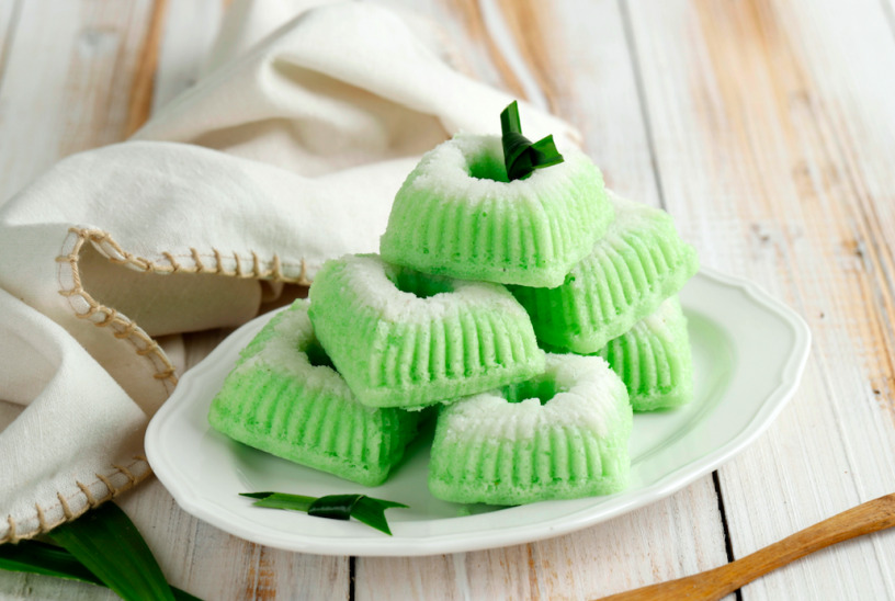 Rahasia 9 Resep Kue Putu Ayu Kukus Takaran Sendok, Lembut dan Wangi Pandan