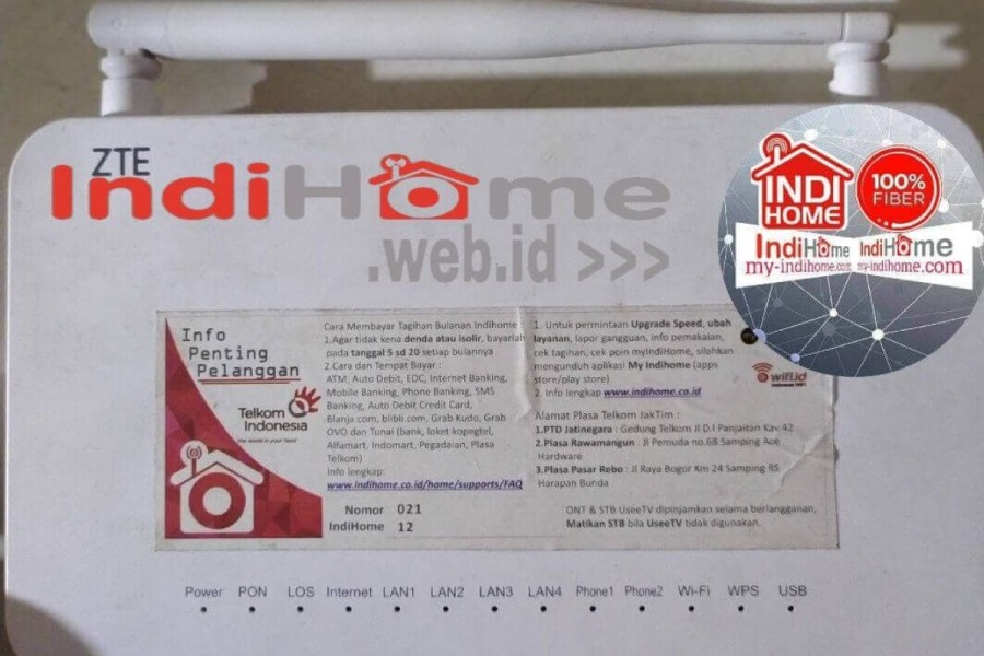Cara Ganti Password WiFi IndiHome ZTE, Huawei Fiberhome, Admin 5G