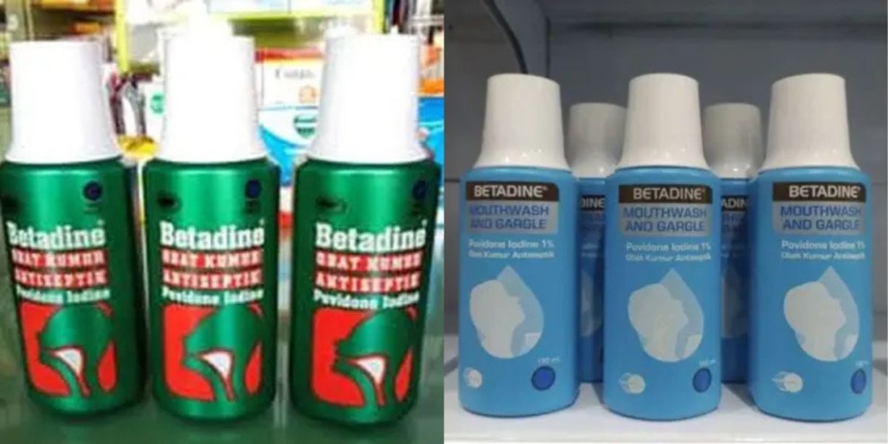 Perbedaan Betadine Kumur Hijau dan Biru yang Jarang Diketahui