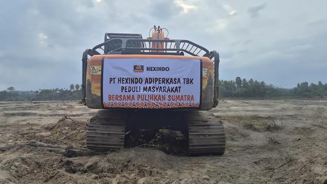 Hexindo Salurkan Alat Berat Bantu Pemulihan Bencana Sumatera