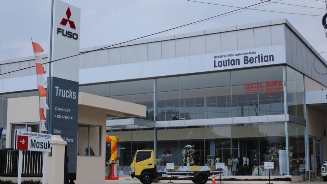 KTB Fuso Buka Diler Baru di Bandar Lampung, Lokasi Strategis