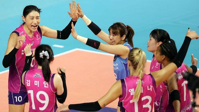 Klasemen Terbaru Liga Voli Putri Korea 2025 Pink Spider Kokoh di Puncak