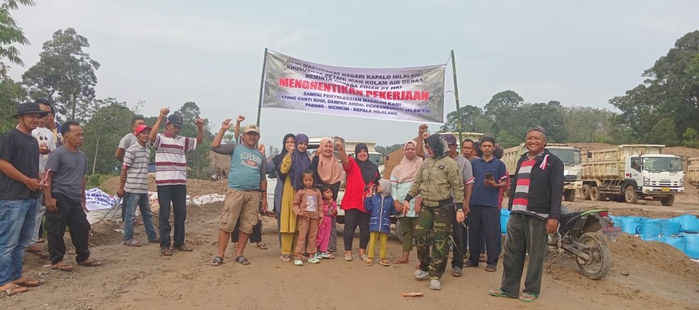 Aksi Protes Warga Nagari Kapalohilalang Terhadap Proyek Tol Padang sampai Sicincin: Tuntutan dan Solusi