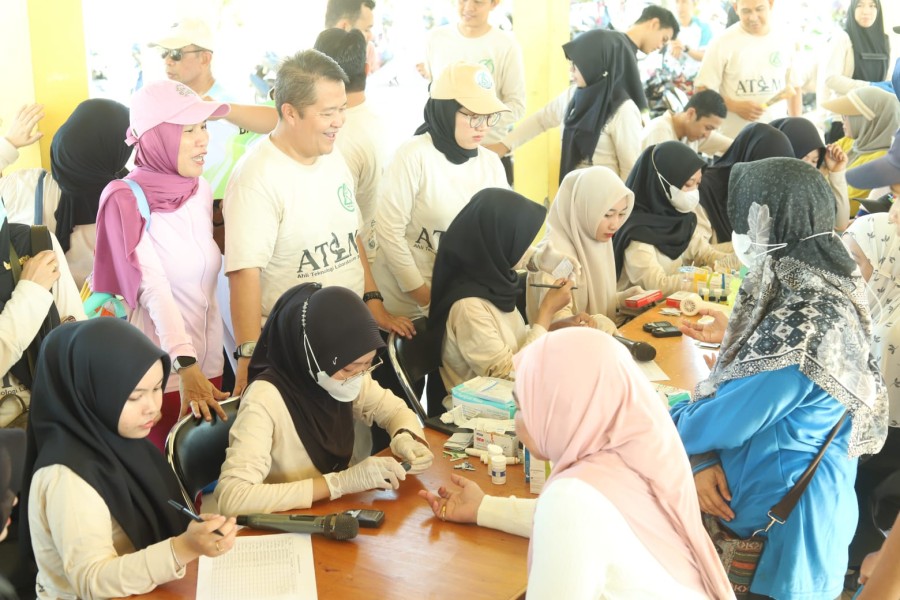 Warga Antusias Ikuti Cek Kesehatan Gratis
