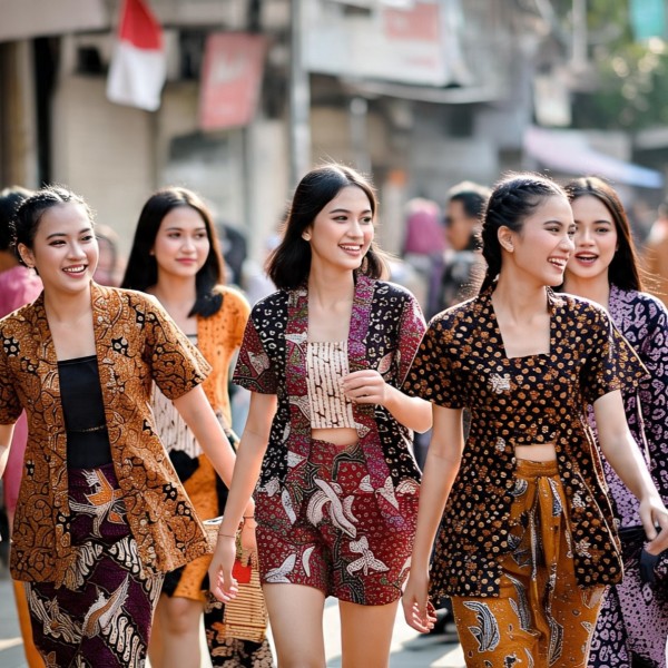 Fashion Batik Kian Diminati Anak Muda