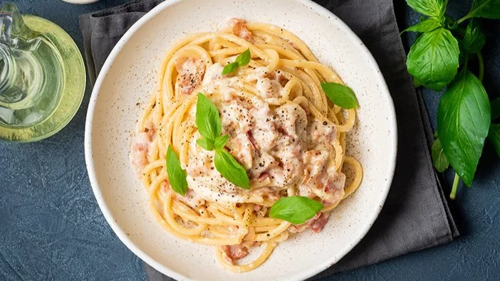 Rahasia Membuat Pasta Carbonara Dairy Free Creamy Tanpa Susu dan Keju