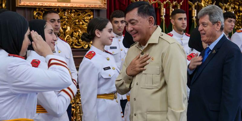 Menhan Kunjungi Pendidikan Militer di Perbatasan Indonesia-Timor Leste