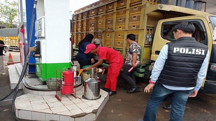 Polres dan Disperindag Lubuklinggau Sidak SPBU, Pastikan Takaran dan Kualitas BBM Subsidi