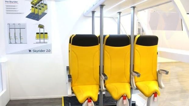 Desain Kursi Berdiri di Pesawat, Solusi Efisiensi Penerbangan Jarak Pendek
