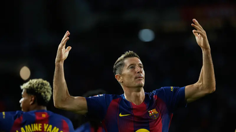 Barcelona Terpuruk Dihantam Badai Cedera Pemain Kunci Termasuk Lewandowski