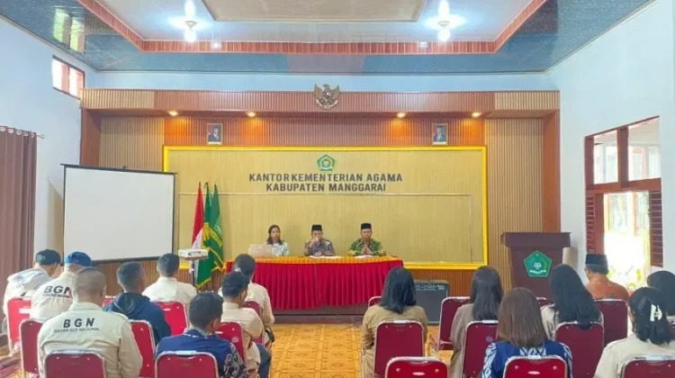 Kemenag Manggarai Dorong Sertifikasi Halal SPPG Dukung Program Makan Bergizi Gratis
