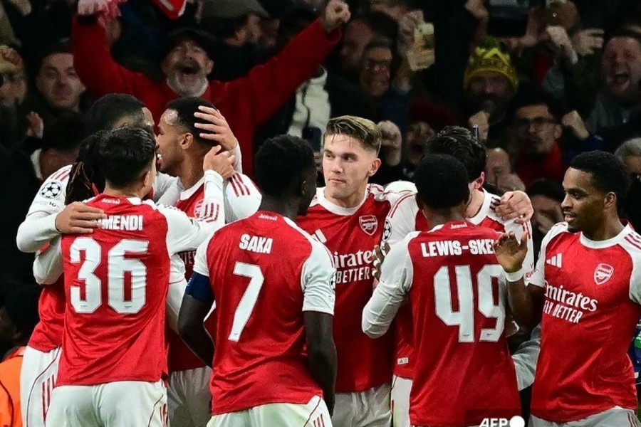 Hasil Liga Champions Arsenal vs Atletico: Gyokeres Bawa The Gunners Berpesta Gol