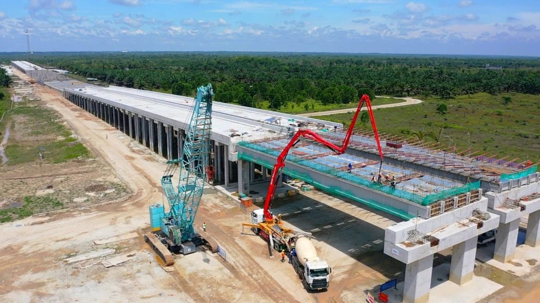 Hutama Karya Genjot Jalan Tol Lingkar Pekanbaru, Dorong Ekonomi Riau Maju