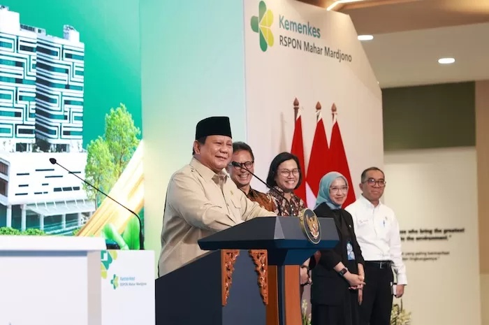 Prabowo Subianto Resmikan Gedung Layanan Otak Nasional