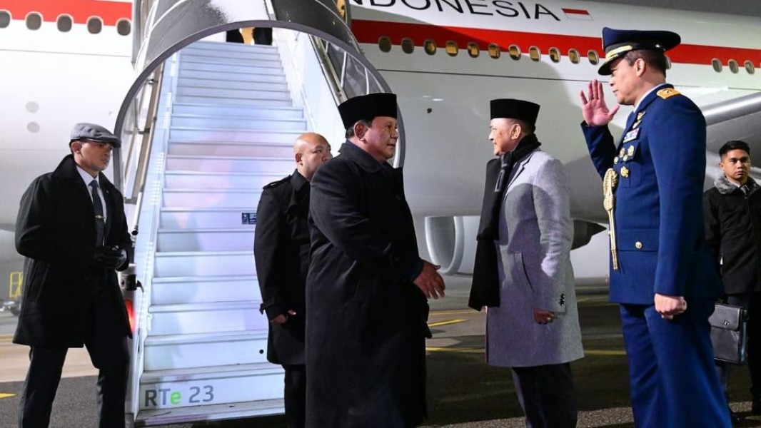 Prabowo Tiba di Swiss, Disambut Diaspora Indonesia Jelang WEF Davos 2026