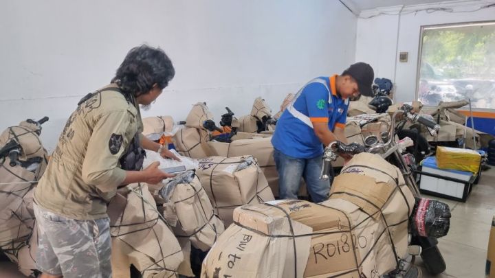 Menjelang Puncak Mudik Ramadan, Pengiriman Motor KAI Logistik Terus Naik