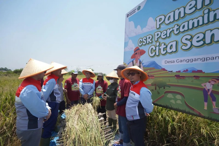 Pertagas Perkuat Swasembada Pangan Nasional Lewat Program Cita Sembada